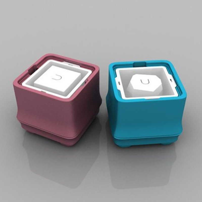 POLAR ICE 极地冰盒方竹系列新色-双个超值组(正方形+角冰) - 厨房用具 - 塑料 多色