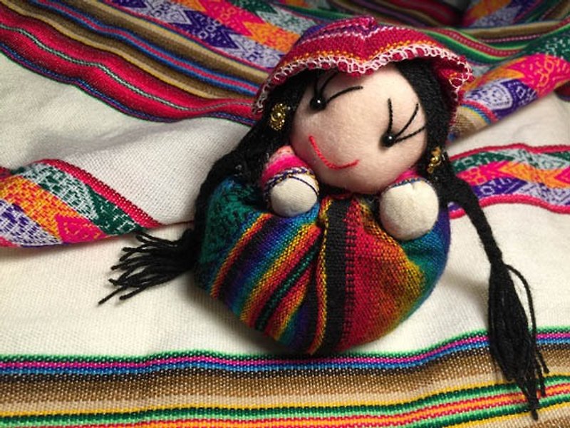 秘鲁原住民妇女 娃娃摆饰 - 摆饰 - 其他材质 多色