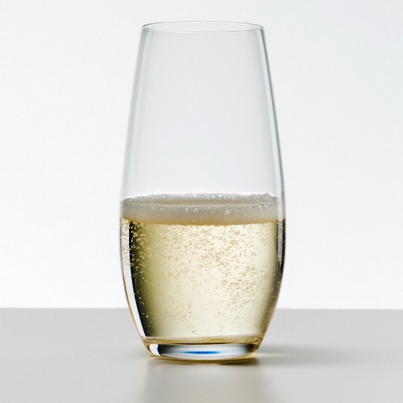 264cc【奥地利Riedel可刻字的水晶杯】Riedel O 新款香槟杯 - 酒杯/酒器 - 玻璃 灰色