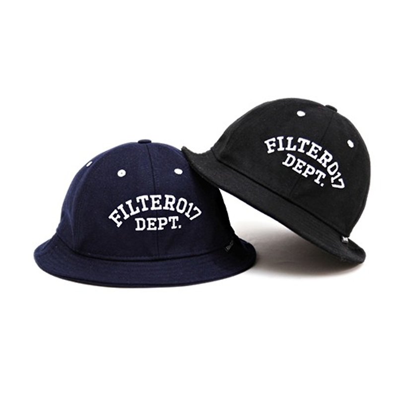 Filter017 -渔夫帽 - Wool Logo Bucket Hat 毛料圆顶渔夫帽 - 帽子 - 绣线 蓝色