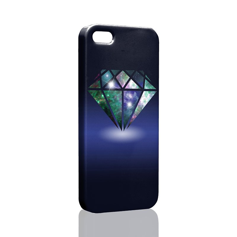 Rock Diamond(蓝色)  iPhone X 8 7 6s Plus 5s Samsung note S7 S8 S9 plus 手机壳 手机套 - 手机壳/手机套 - 塑料 蓝色