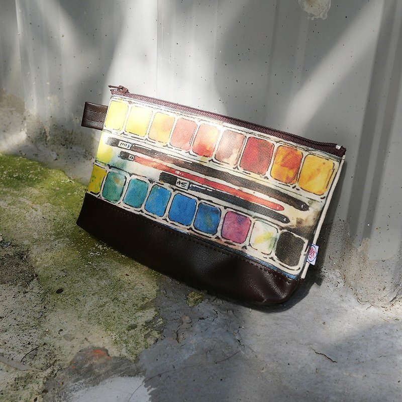 化妆包  Pencil case / 调色板 - 化妆包/杂物包 - 棉．麻 多色