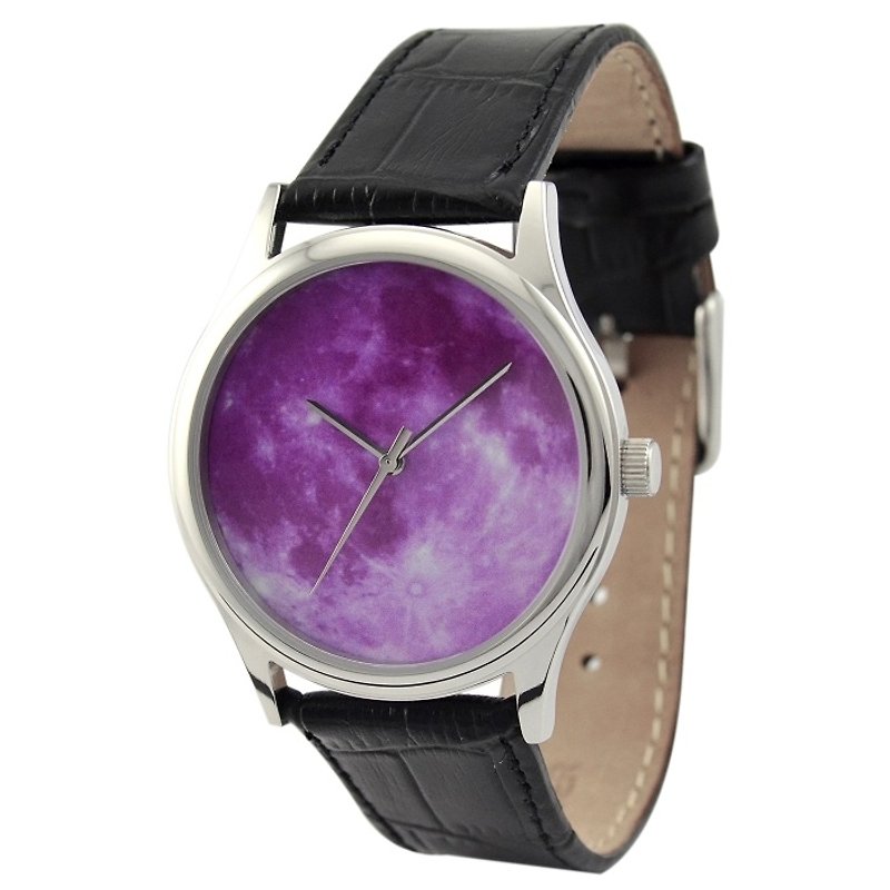 月球手表 (紫色) - 女表 - 其他金属 紫色