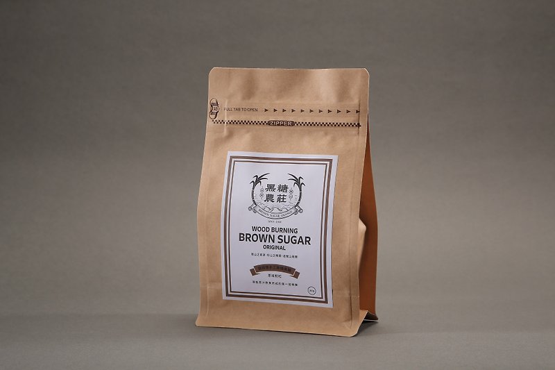 【黑糖农庄】 小袋手工黑糖 | 原味 - 蜂蜜/黑糖 - 新鲜食材 咖啡色