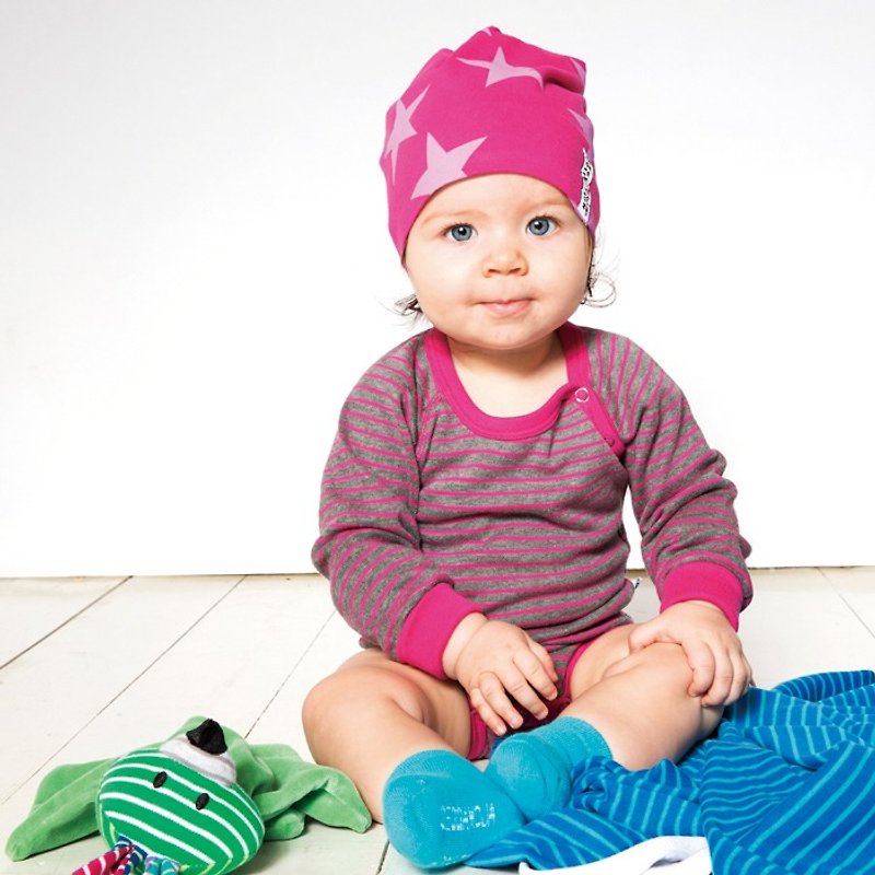 瑞典有机棉安抚玩偶口水巾玩具 弥月礼物盒包装 - 玩具/玩偶 - 棉．麻 绿色