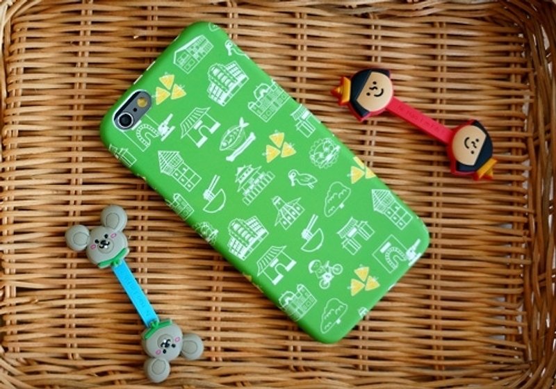 FiFi城市系列 iPhone 6/6s 手机壳 (4.7寸) - 哩贺，台南！(青草绿) - 手机壳/手机套 - 塑料 绿色