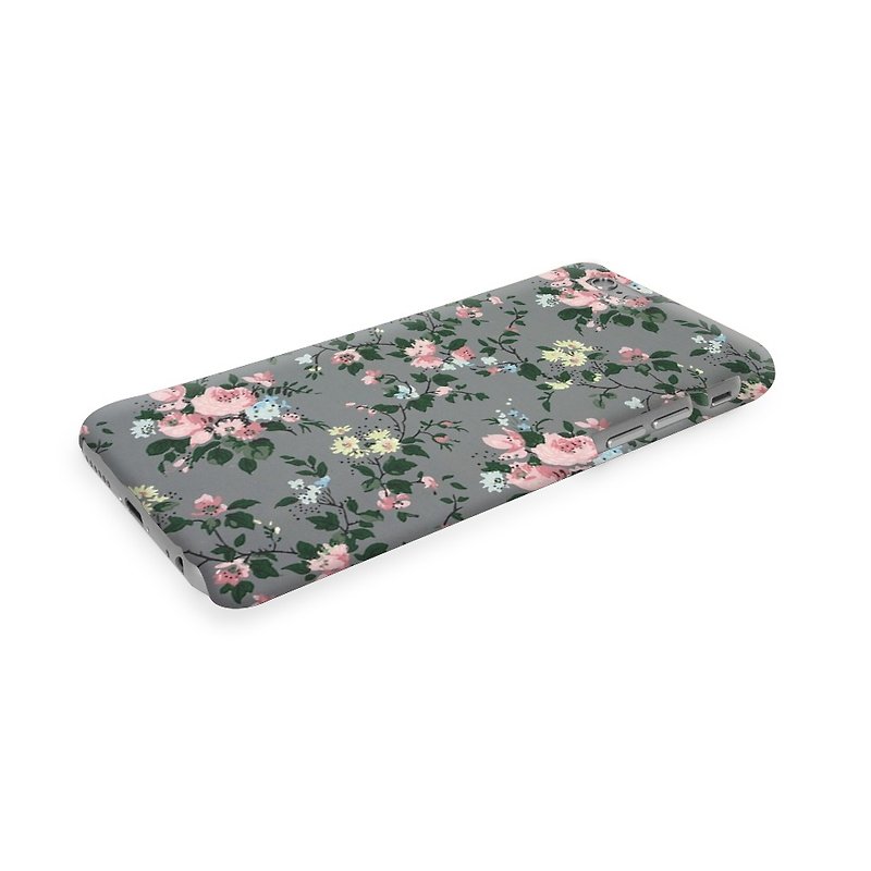 灰色玫瑰图案 - iPhone 手机壳, Samsung Galaxy 手机套 Samsung Galaxy Note 电话壳 - 其他 - 塑料 