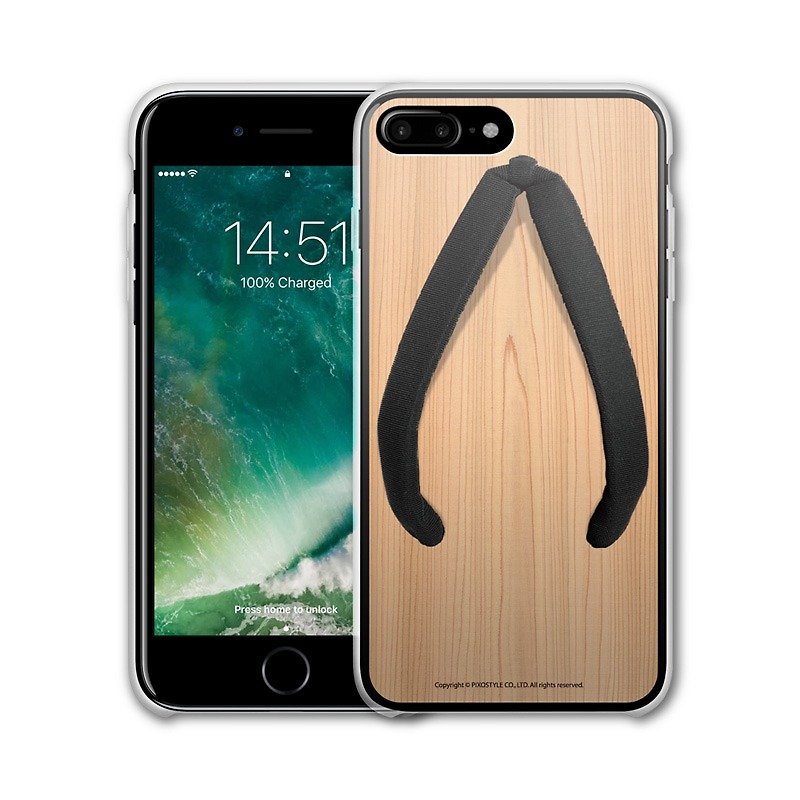 AppleWork iPhone 6/7/8 Plus 原创设计保护壳 - 木屐 PSIP-067 - 手机壳/手机套 - 塑料 卡其色