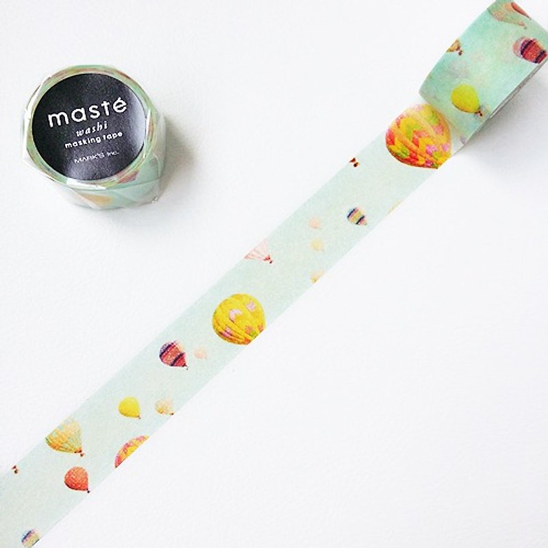 maste 和纸胶带 Multi．Nature【热气球(MST-MKT53-A)】 - 纸胶带 - 纸 多色