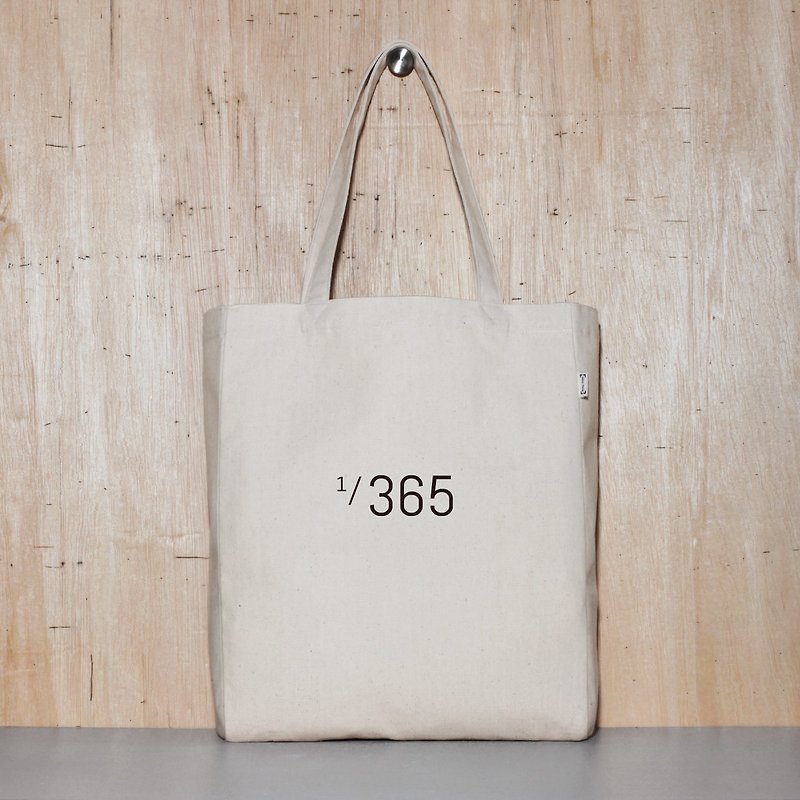 帆布袋 托特包 环保 可买空白 - 1/365 - 侧背包/斜挎包 - 棉．麻 白色