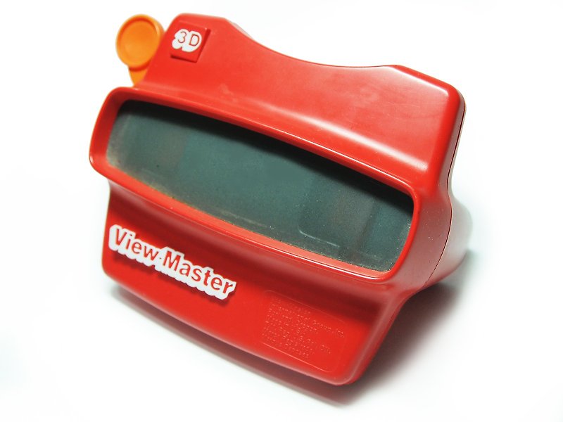 80-90年代 Viewmaster 3D 立体观片机  红色单机 - 其他 - 其他材质 红色
