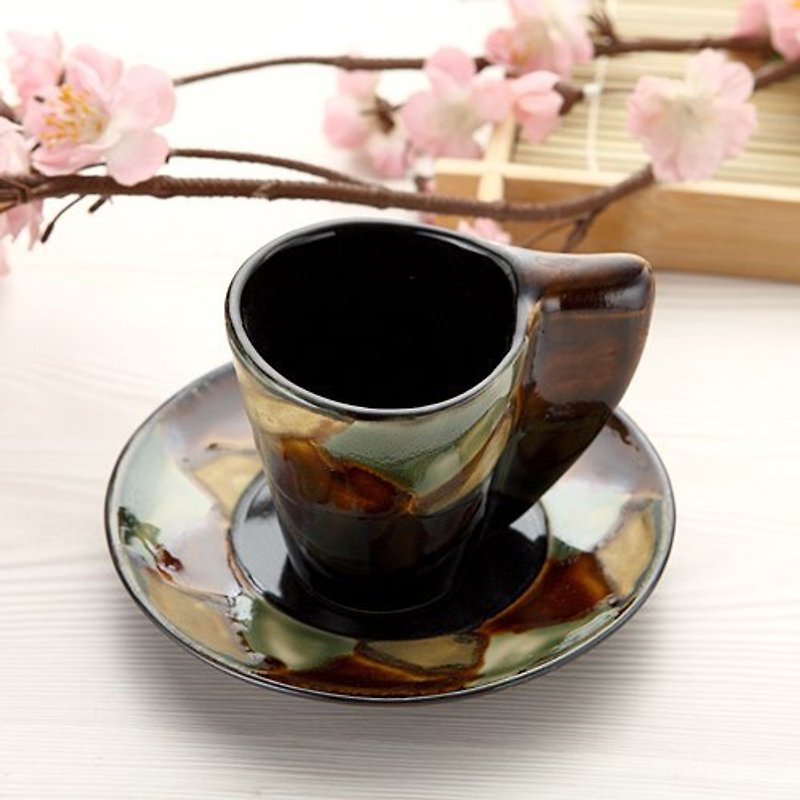 【釉彩翼】咖啡杯、茶杯盘组 - 咖啡杯/马克杯 - 其他材质 
