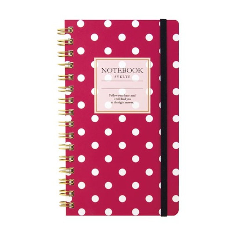 日本【LABCLIP】Svelte系列 Slim note 笔记本 / 粉红色 - 笔记本/手帐 - 纸 粉红色