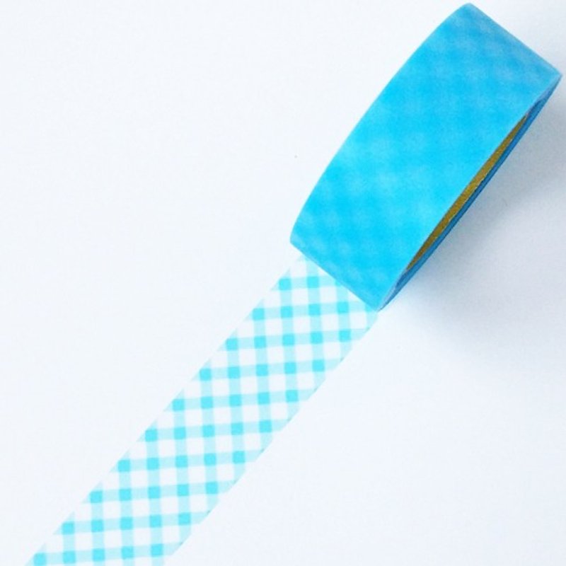 NICHIBAN Petit Joie Mending Tape 花漾胶带 (PJMD-15S008) - 纸胶带 - 其他材质 蓝色