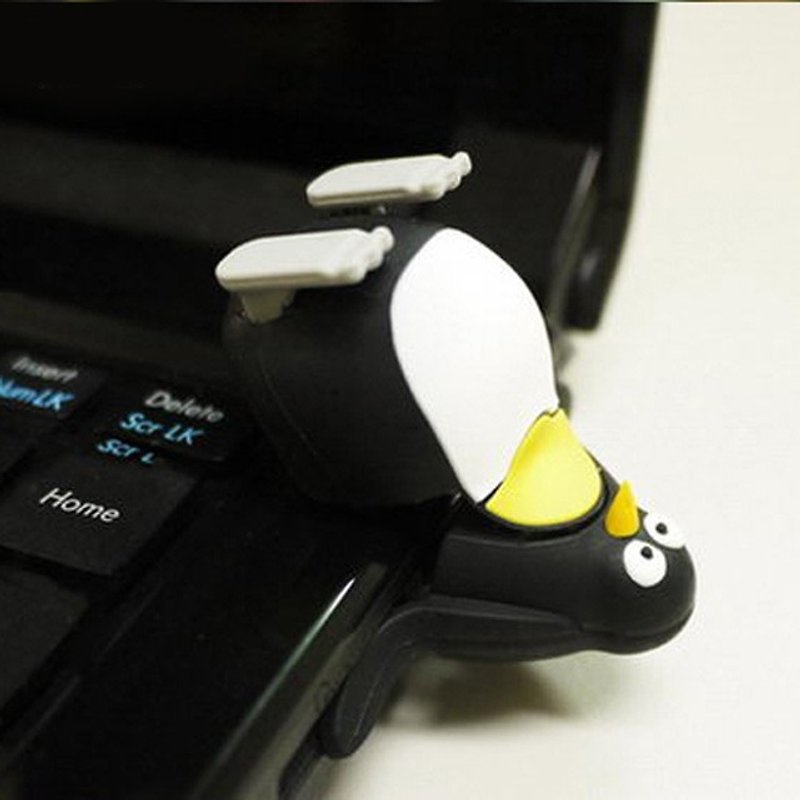 KALO圣诞礼 动物造型随身碟8G 企鹅 圣诞节 交换礼物 - U盘 - 硅胶 