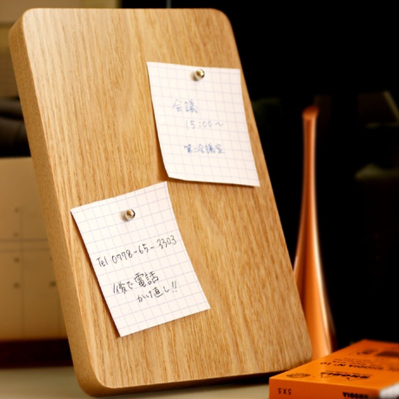 【预购】磁性原木留言板 - 其他 - 木头 咖啡色