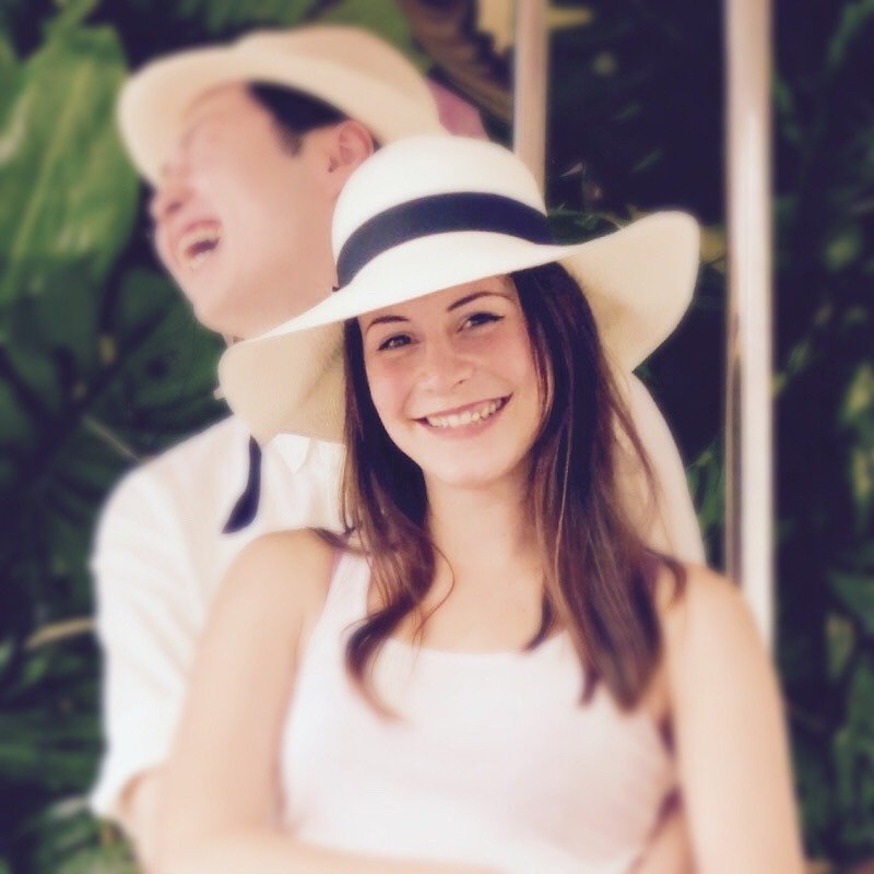 白色纯手工气质淑女草帽Panama Hat - SUN WHITE - 帽子 - 植物．花 白色