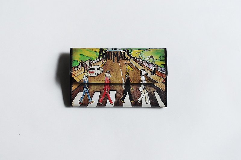 小纸包/卡片零钱包-经典封面系列The Beatles - 零钱包 - 纸 咖啡色