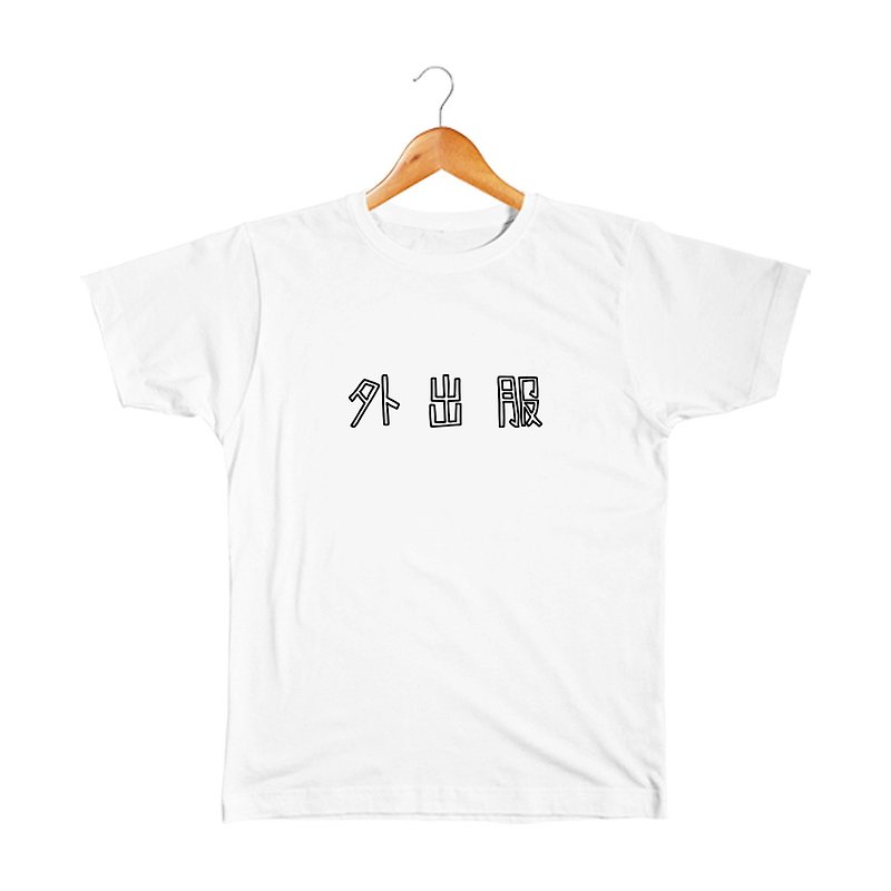 外出服 pinkoi限定T-shirt - 女装 T 恤 - 棉．麻 白色