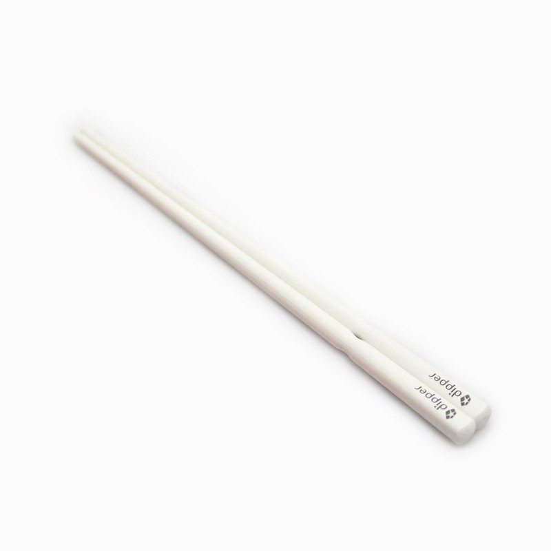 dipper 3合1 SPS环保筷-一双入 - 筷子/筷架 - 塑料 白色