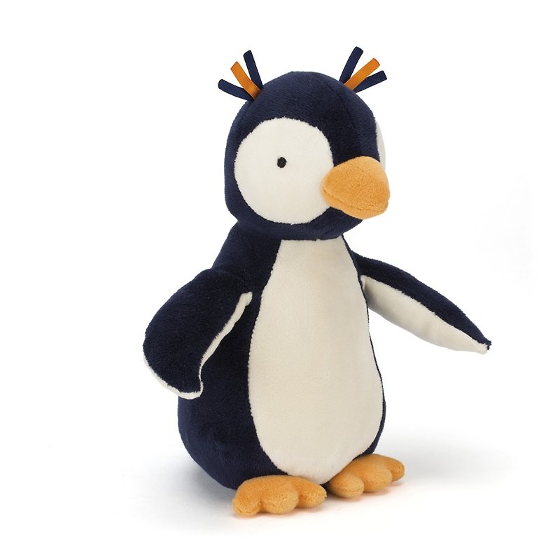 Jellycat 宝宝好朋友 风铃企鹅玩偶 Arctic Penguin Chime 21cm - 玩具/玩偶 - 棉．麻 蓝色