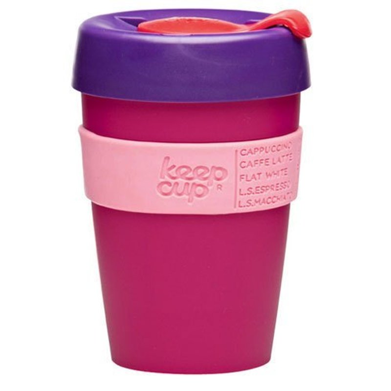 KeepCup 随身咖啡杯 摇滚系列(M)-蔻丹 - 咖啡杯/马克杯 - 塑料 红色