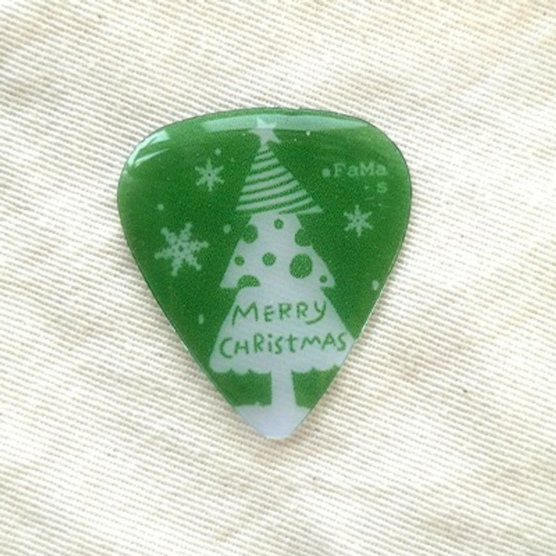 ★★2014限量圣诞节★★FaMa·s Pick吉他弹片-耶诞树 - 手链/手环 - 塑料 绿色