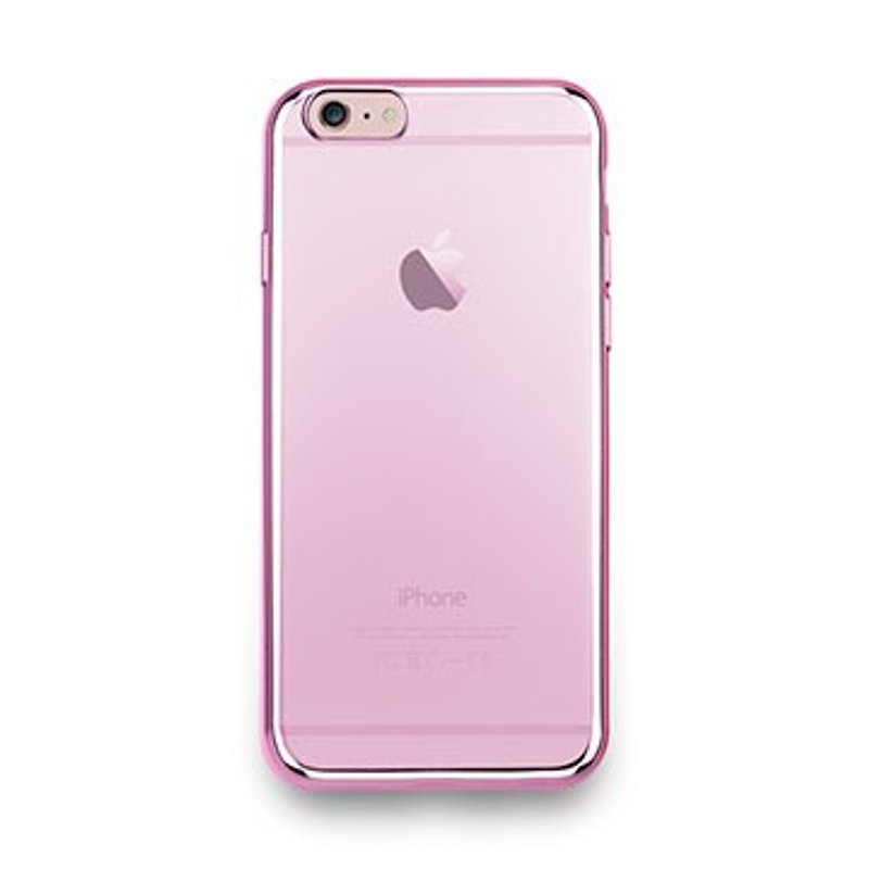 iPhone 6s -Sheen Series-金属光透感保护软盖-玫瑰粉 - 手机壳/手机套 - 塑料 粉红色