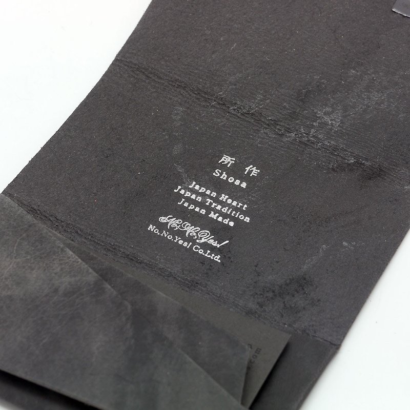 日本手工-所作Shosa 植鞣牛皮 名片夹/卡夹 – 烟熏水牛皮款 - 名片夹/名片盒 - 真皮 