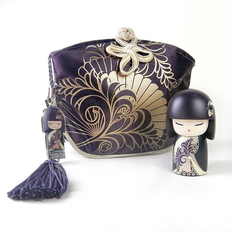 Kimmidoll 和福娃娃 Chikako(s)+中国风零钱包 - 其他 - 其他材质 紫色