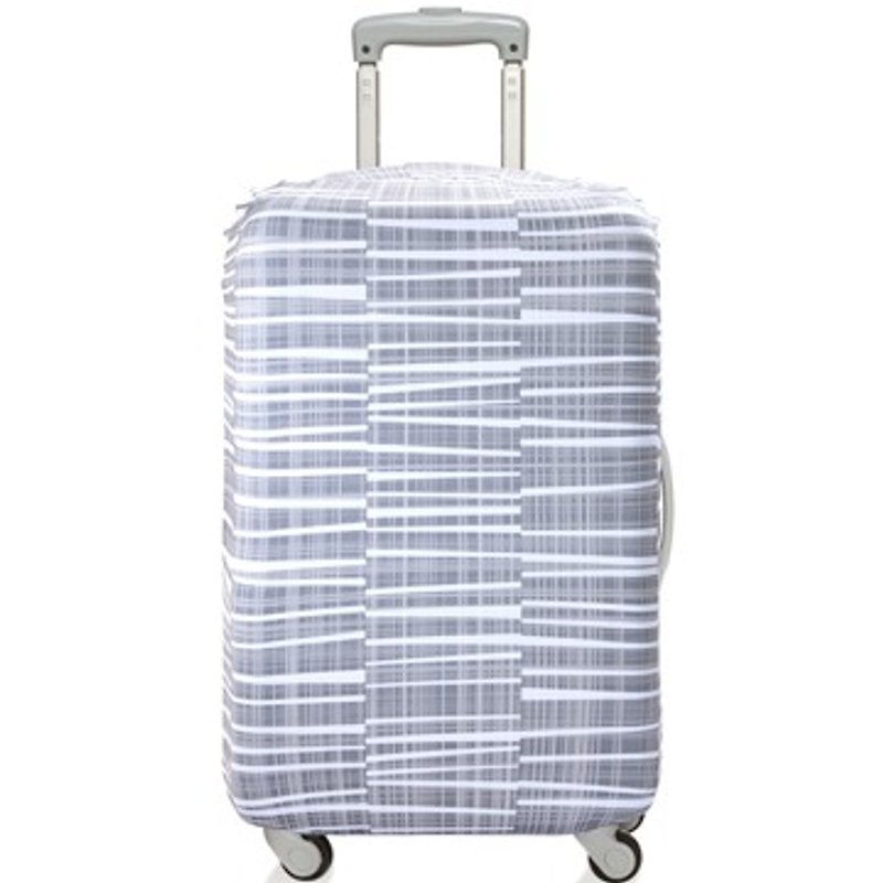LOQI 行李箱套│大理石【M 号】 - 行李箱/行李箱保护套 - 其他材质 灰色