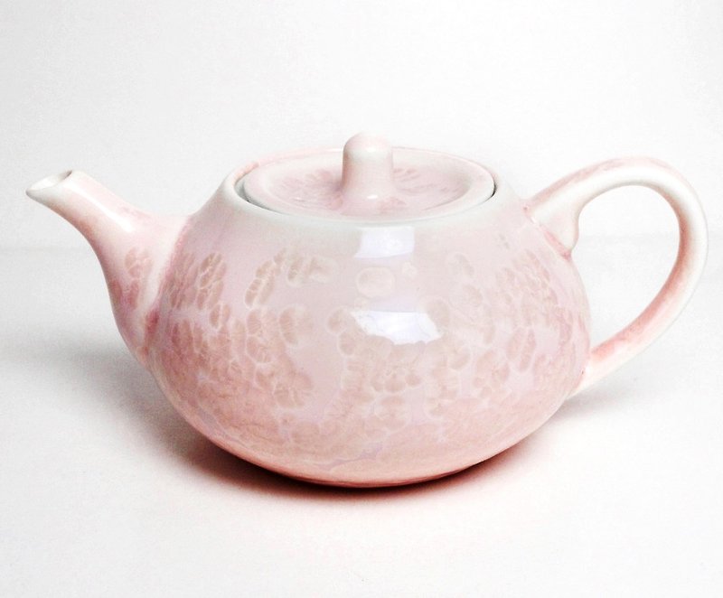 暮暮 结晶釉茶壶 (粉) - 茶具/茶杯 - 其他材质 粉红色