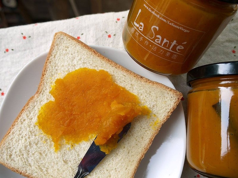 La Santé法式手工果酱 -香草南瓜抺酱 - 果酱/抹酱 - 新鲜食材 橘色