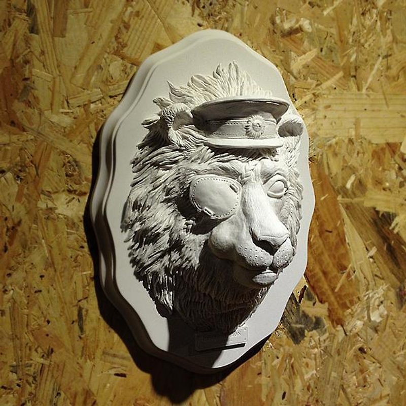 狮子将军 菲尔  General Lion Phil - 摆饰 - 其他材质 白色