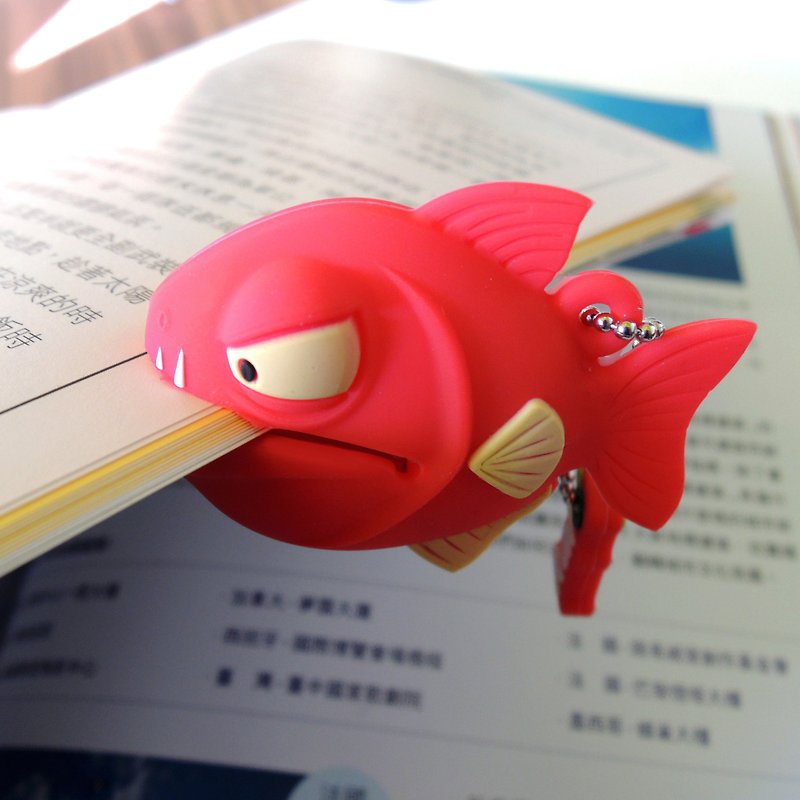 Kalo 卡乐创意 硅胶造型随身碟 3D食人鱼 16G 圣诞礼物 - U盘 - 硅胶 红色