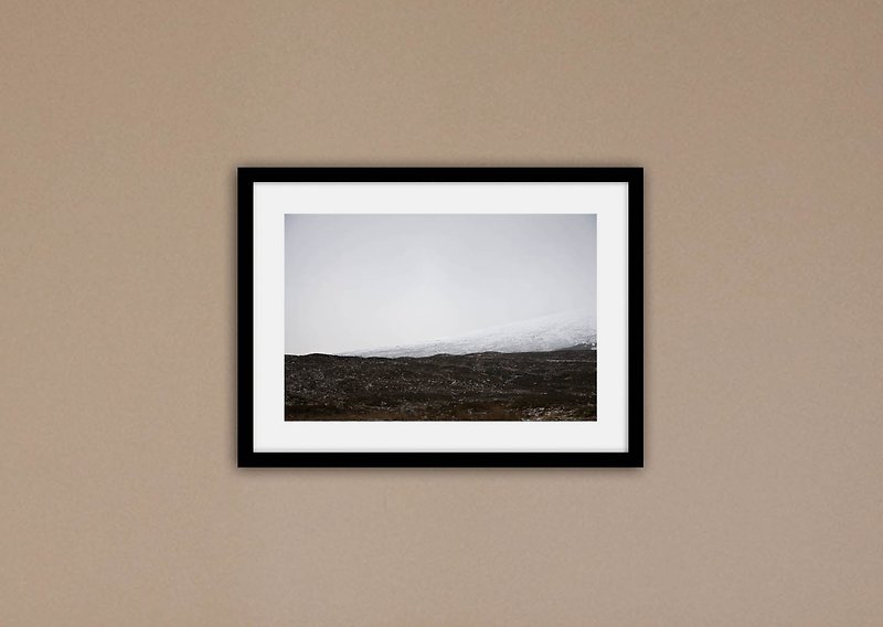 “摄影”层层叠叠，苏格兰高地 (不含框/可加价购框) - 海报/装饰画/版画 - 纸 白色