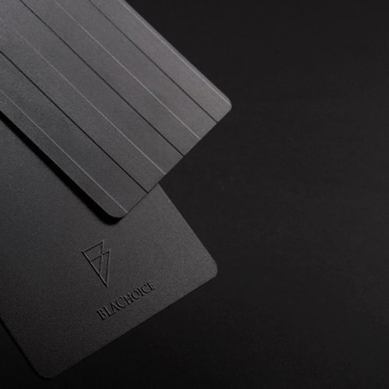 BLACK Easy card（条纹款) - 其他 - 其他材质 黑色