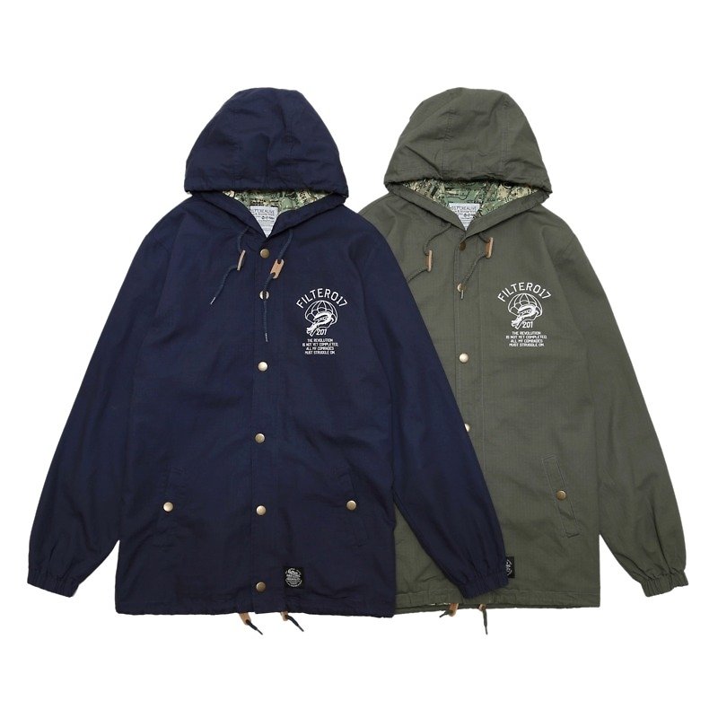 Filter017 HKT Collection：Military Hooded Jacket 猎杀小队系列：军装连帽外套 - 男装外套 - 其他材质 多色