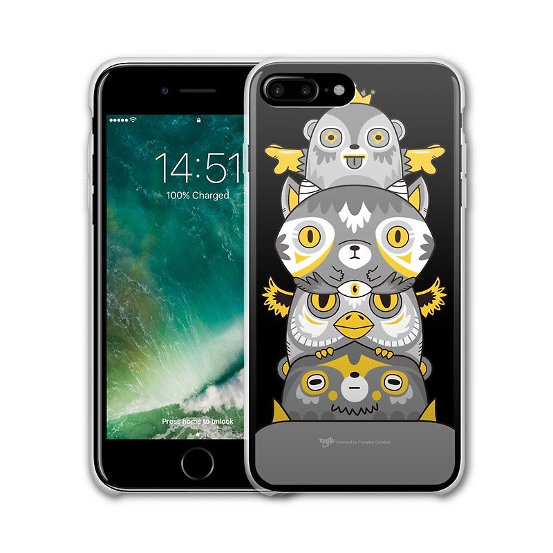 AppleWork iPhone 6/7/8 Plus 原创设计保护壳 - DGPH  PSIP-347 - 手机壳/手机套 - 塑料 黄色