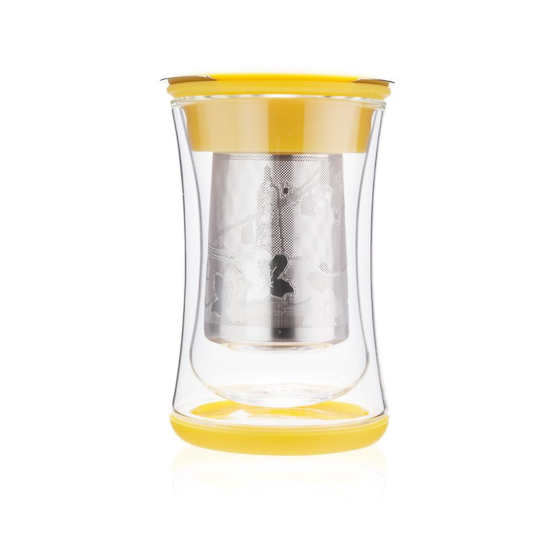 自由叶 | 台北 | 台湾印象冲茶器 - 保温瓶/保温杯 - 玻璃 黄色