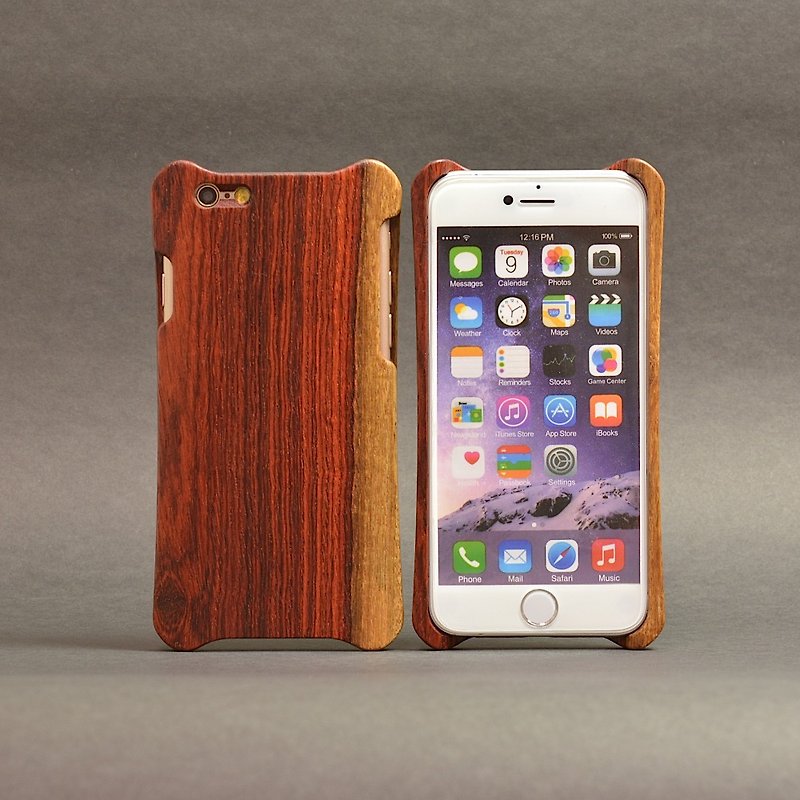 WKidea iPhone 6/6S Plus 5.5寸 木壳_花梨木 - 手机壳/手机套 - 木头 橘色
