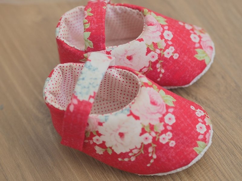 喜洋洋婴儿鞋(大宝宝) - 童装鞋 - 其他材质 红色