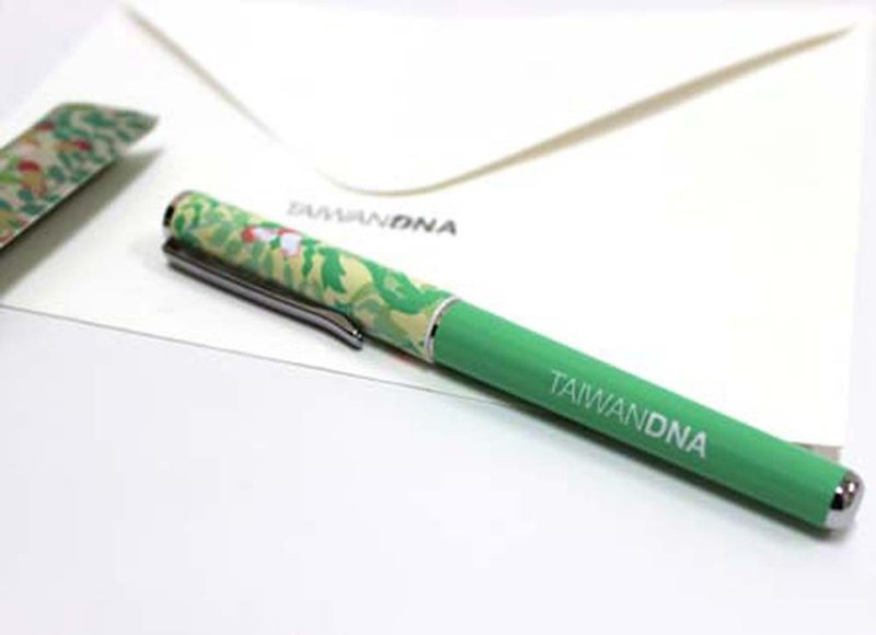 台湾DNA钢珠笔-玉山小米草 - 钢珠笔 - 塑料 绿色