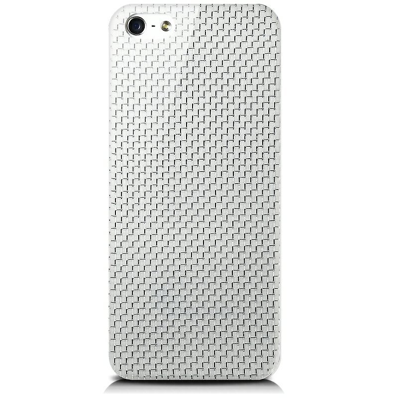monCarbone【Sheath Plus】iPhone SE/5S/5 碳纤维保护壳(雪白) - 手机壳/手机套 - 其他材质 白色