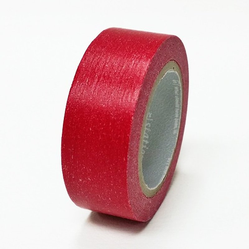 日本Stalogy 和纸胶带【Shining Red (S1200)】附切割器 - 纸胶带 - 纸 红色
