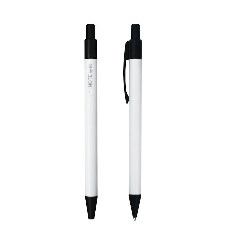 【IWI】 miniNote 迷你原子笔 - 白色IWI-9S121B/W - 圆珠笔/中性笔 - 其他材质 