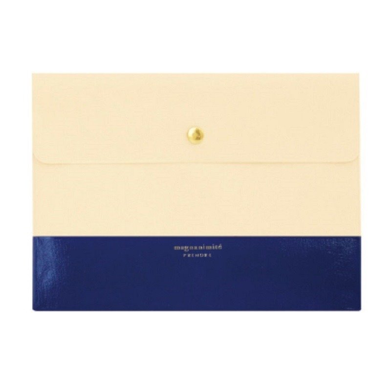 日本【LABCLIP】Prendre 系列 Briefcase A5资料袋 深蓝色 - 其他 - 塑料 蓝色