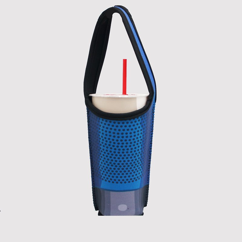 BLR 环保 饮料提袋 翻玩 戴森 HP01 Ti 30 - 随行杯提袋/水壶袋 - 聚酯纤维 蓝色