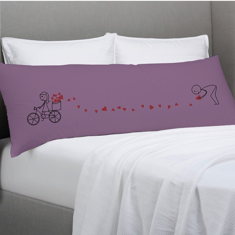 JOY RIDE Purple Body Pillowcase by Human Touch - 枕头/抱枕 - 其他材质 紫色