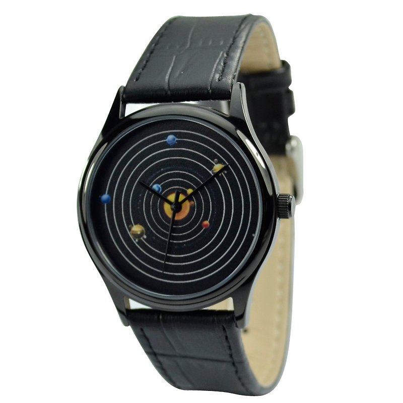 太阳系手表 - 包邮 - 女表 - 其他金属 黑色